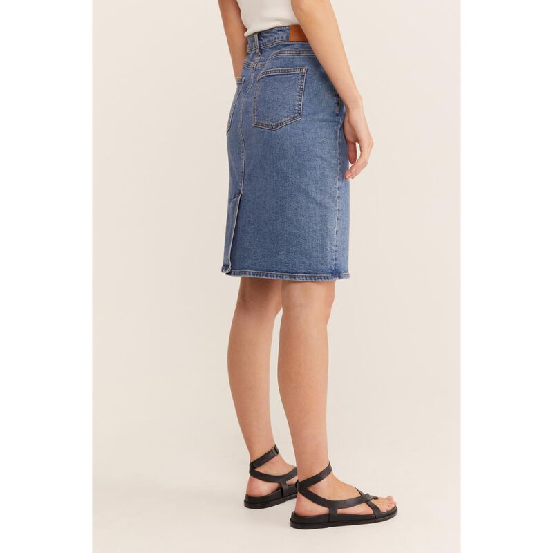 Sportscraft Brodie Denim Skirt image number 1